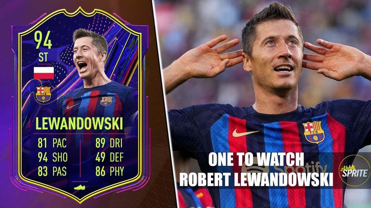 BEST STRIKER IN LA LIGA!? FIFA 23 OTW LEWANDOWSKI REVIEW | 94 OTW LEWANDOWSKI PLAYER REVIEW