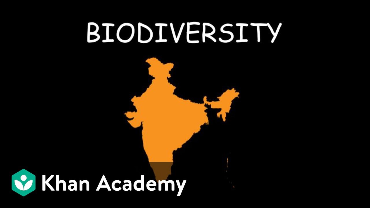 Biodiversity | Biodiversity and Conservation | Class XII | Biology | Khan Academy