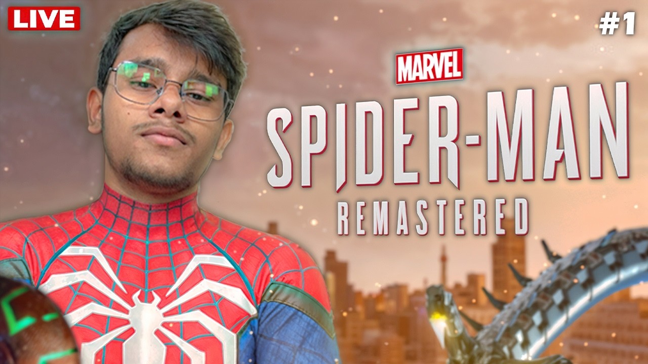 BECOMING THE ULTIMATE SPIDER-MAN! 🕷️| Marvel’s Spider-Man Remastered Live