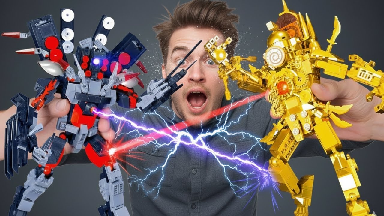 🚨 The Ultimate LEGO Titans VS Skibidi Toilets Battle! 🤯🚽⚔️ *You Won't Believe Who Wins!* 🔥😱