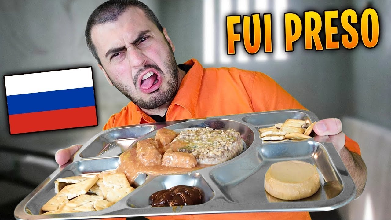 PROVEI A COMIDA DA PRISÃO DA RÚSSIA - ÁREA SECRETA