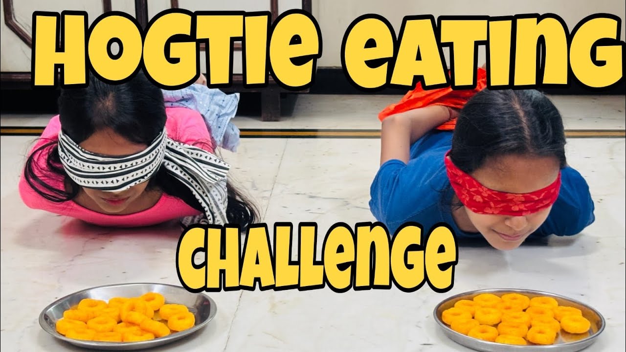 Hogtie Eating Challenge|Hogtie Escape Challenge|Hogtie Interesting Challenge|Eating Challenge