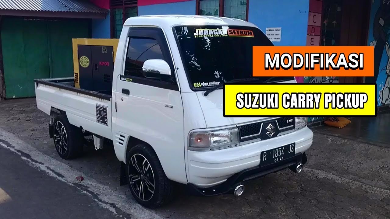 AMAZING!! Modifikasi Suzuki Carry Pick Up 2017 | mobil genset telekomunikasi