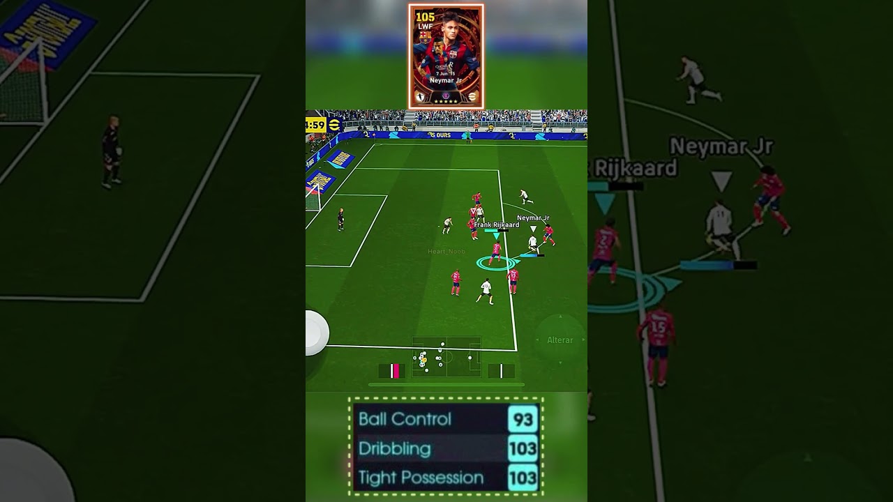 Neymar's Skills 🪄✨#neymar  #efootball #efootball2024