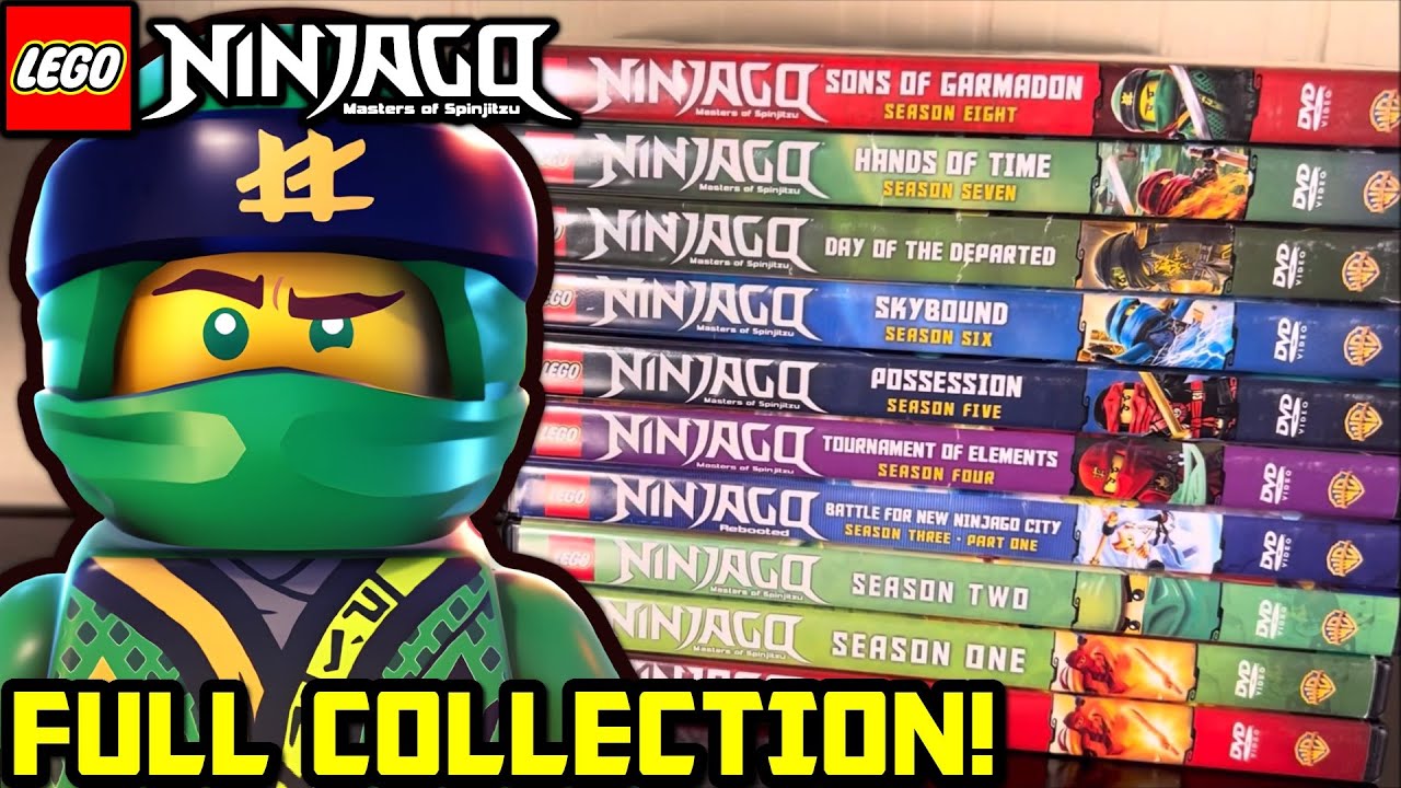 My Complete Ninjago DVD Collection! 🐲