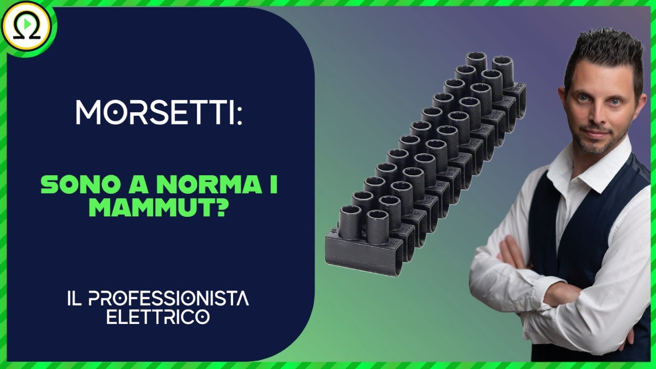 MORSETTI sono a norma i Mammut ? - ilprofessionistaelettrico.it