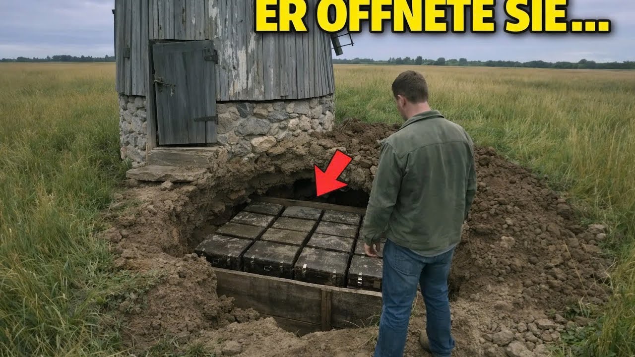 [Komplett] Er fand diese Koffer unter der Windm&uuml;hle seines Opas &ndash; was drin war, lie&szlig; ihn weinen