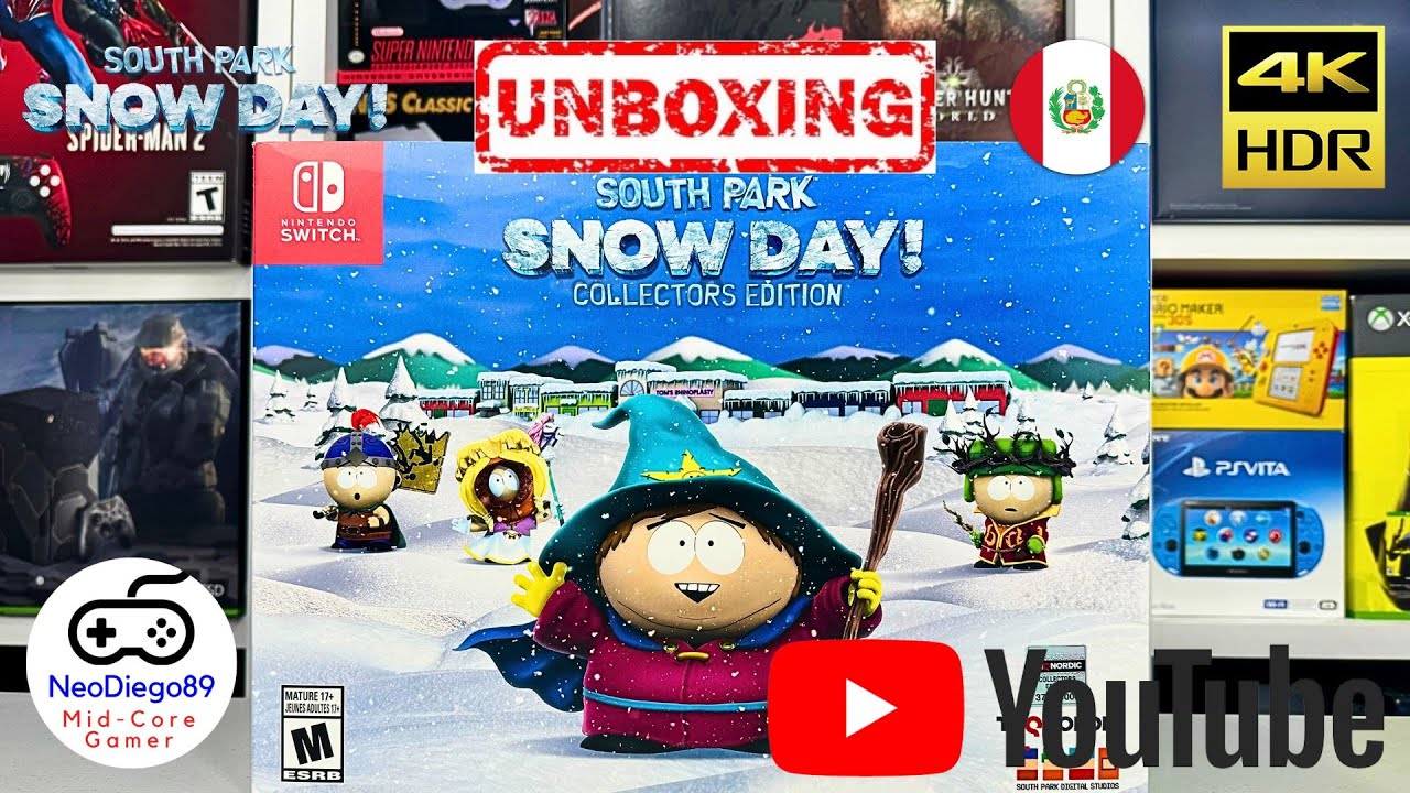 South Park: Snow Day! Collector's Edition [Switch] - Unboxing (Español Latinoamérica)