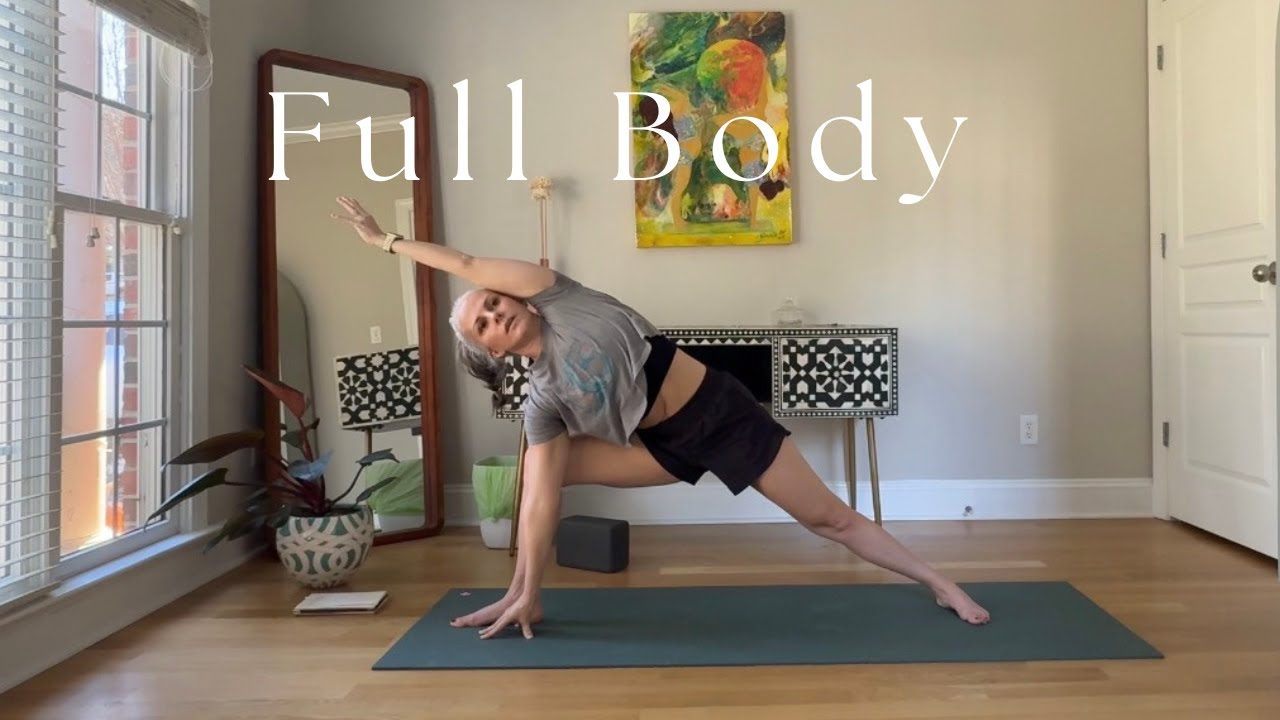 40 Minute Full Body Yoga Flow | 40+ Strength, Stretch & Stress Relief