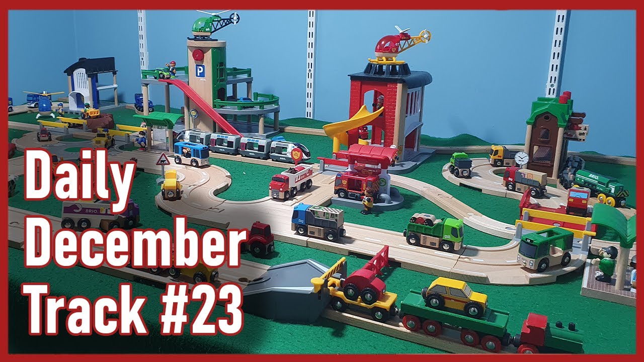 Every BRIO Road Piece in One Build - Day 23