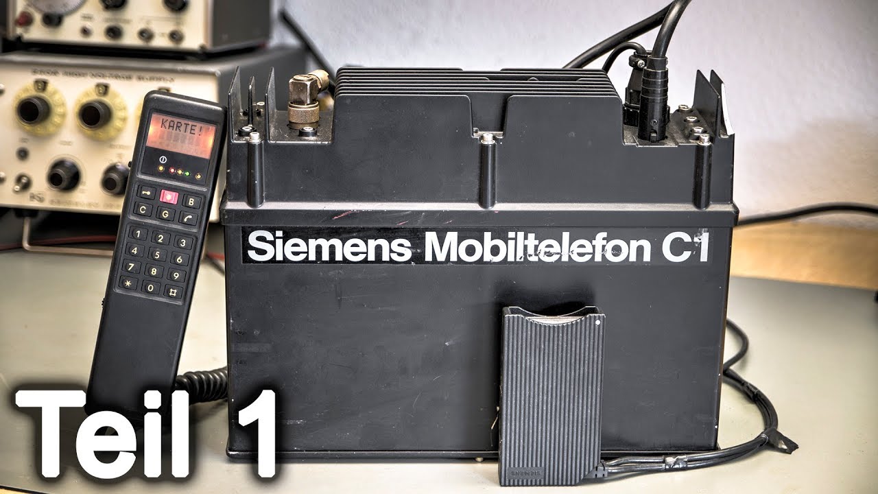 #84-1 Zerlegung: Siemens Mobiltelefon C1 - Teil 1