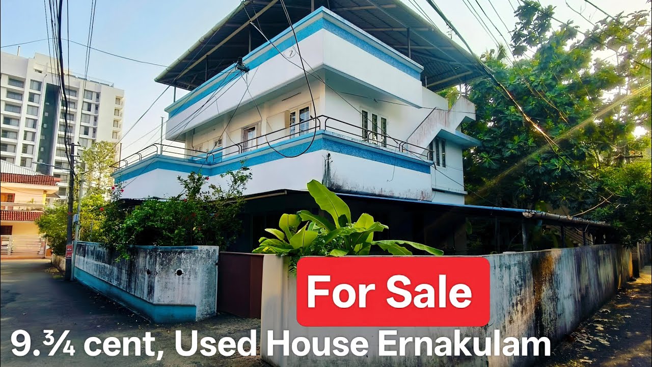 Used house for sale. 9.¾ Main road 50 mtr. Good Residential area Ernakulam #video #timeproperties 