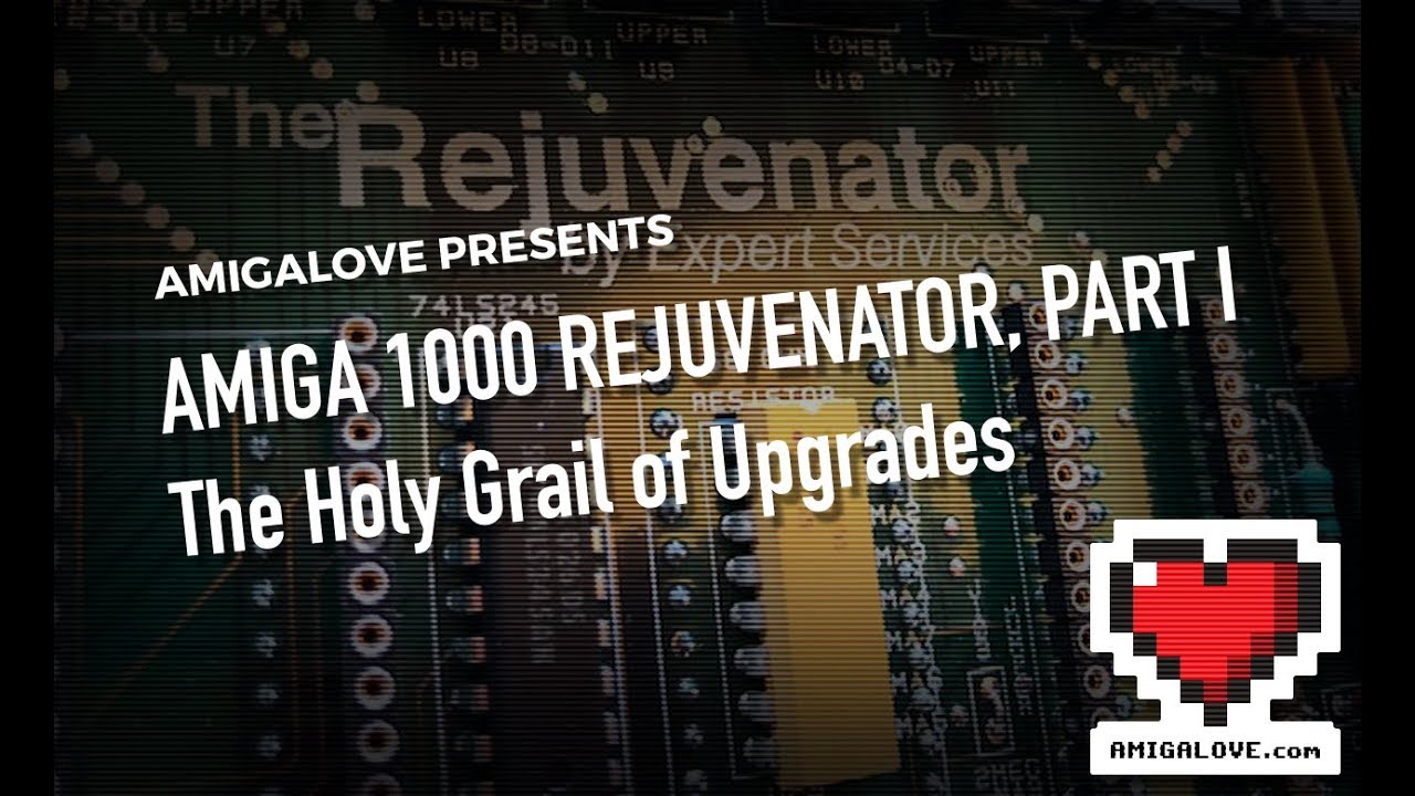 Amiga 1000 Rejuvenator: Holy Grail of Upgrades (part 1)