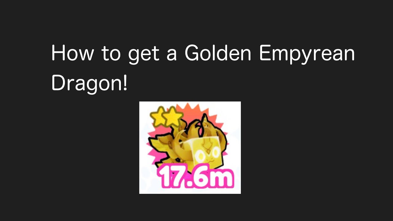 Best fusing combo for the Golden Empyrean Dragon!