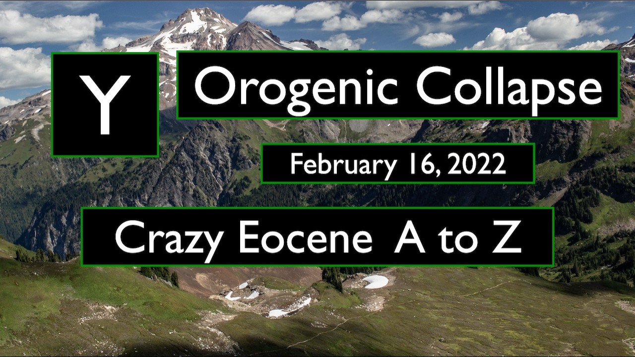 Eocene Y - Orogenic Collapse w/ Basil Tikoff
