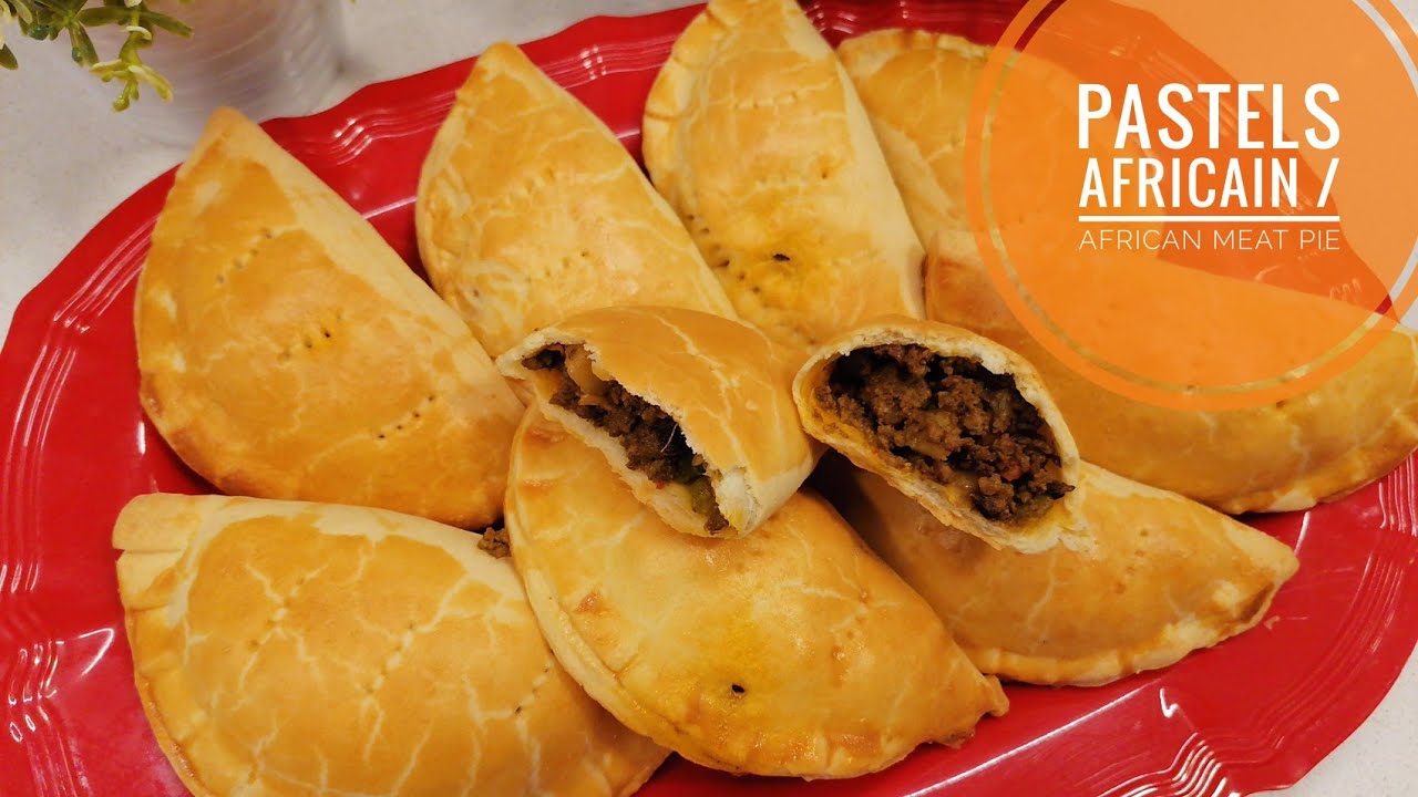 PASTELS À LA VIANDE HACHÉE, RECETTE AFRICAINE /AFRICAN MEAT PIE