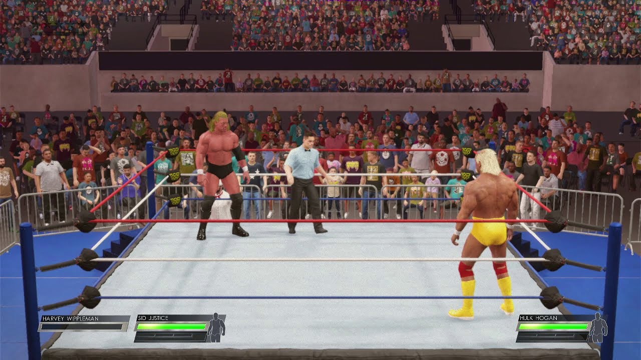 WWE 2K22 - WrestleMania VIII - Hulk Hogan vs Sid Justice