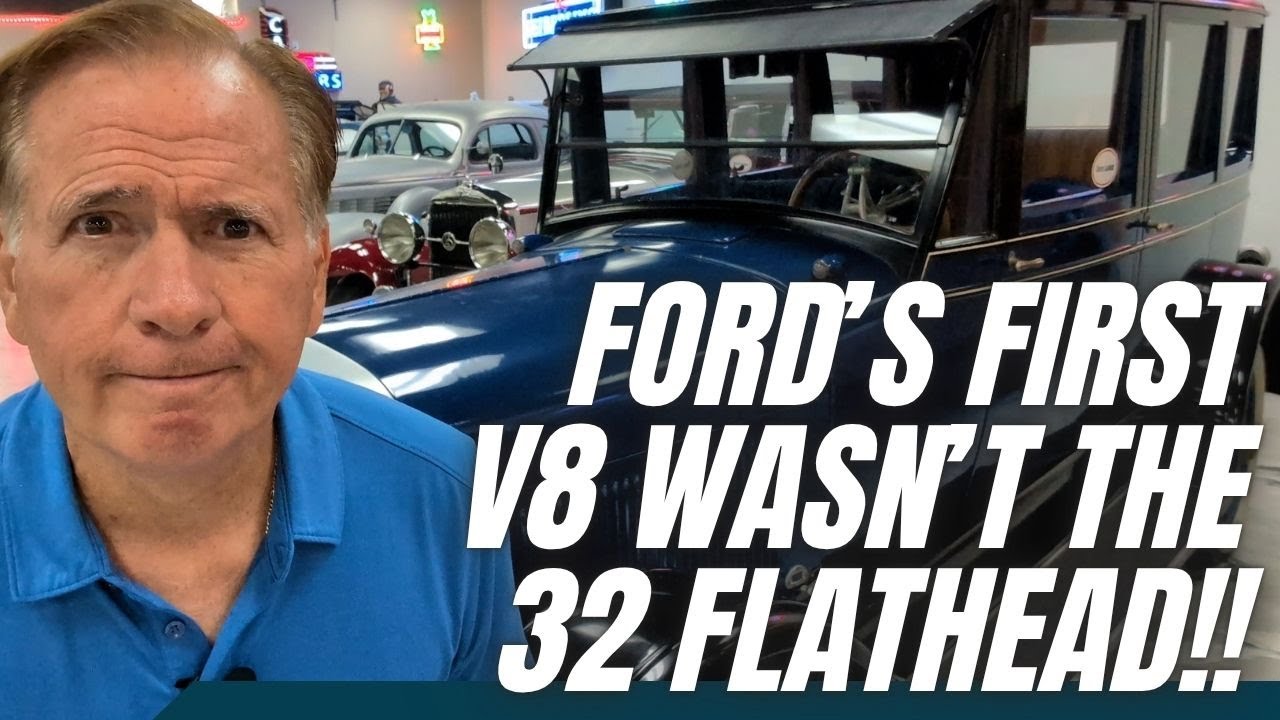 This 1925 Lincoln has Ford's First V8!