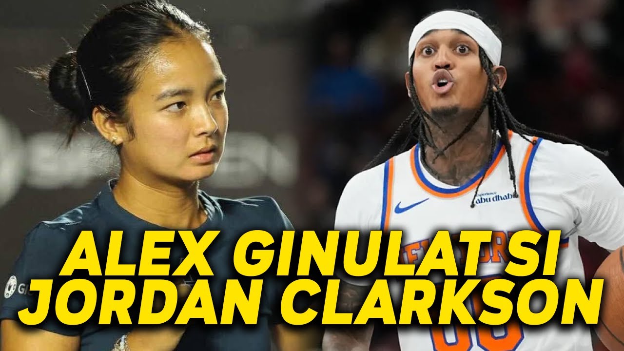 ALEXANDRA EALA GINULAT SI JORDAN CLARKSON! JC, ALL OUT SUPPORT KAY ALEX SA WIMBLEDON-US OPEN!