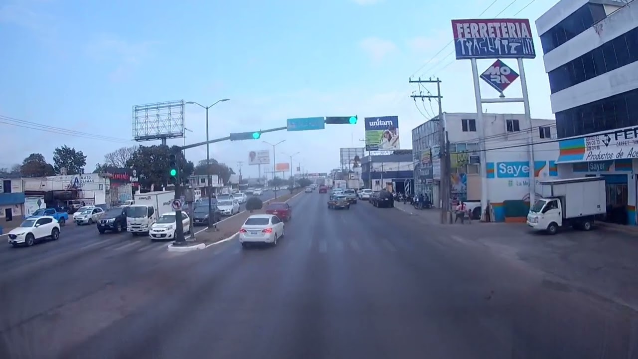 Llegando a Tampico Tamaulipas (Central de Autobuses al final del video) en Transpais Vista