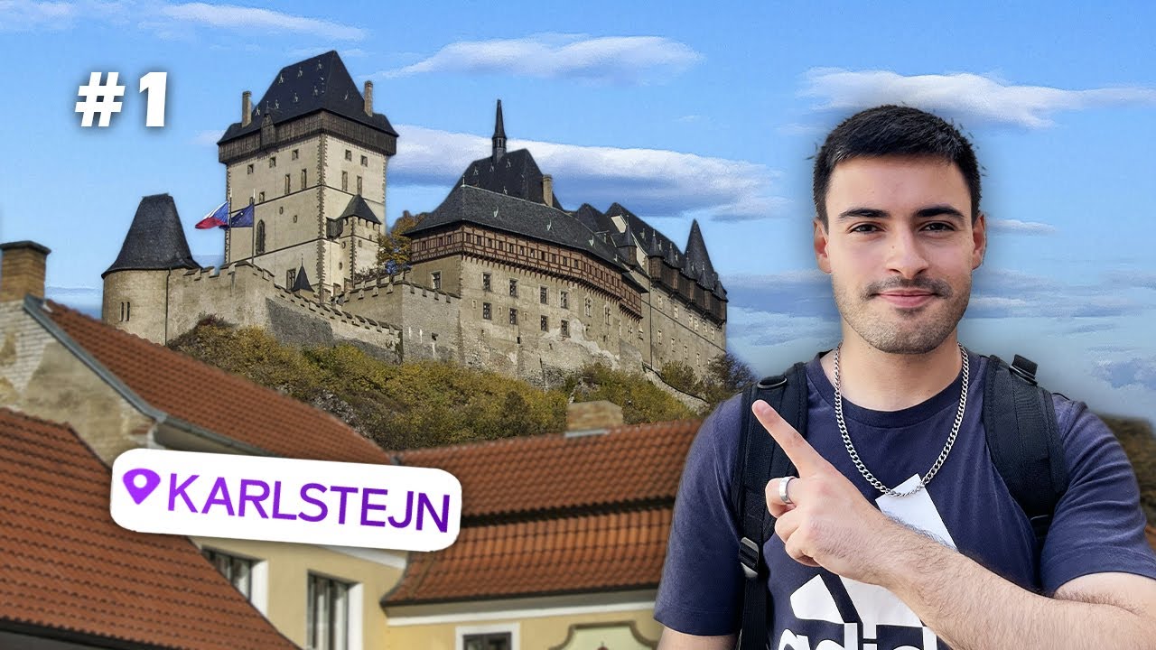 Visité el Castillo Más Famoso de Chequia | Ciudades de Rep. Checa #1
