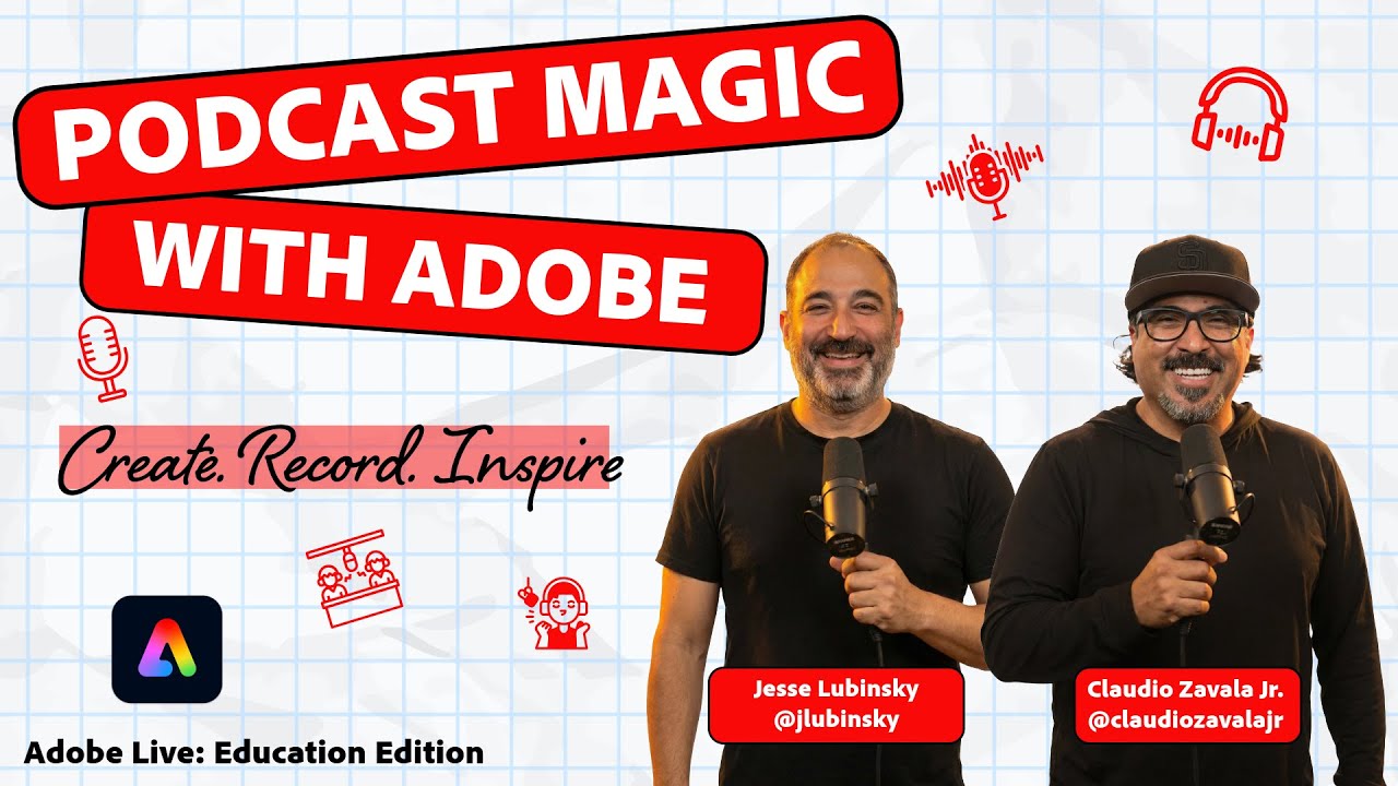 Волшебство подкастов с Adobe Podcast