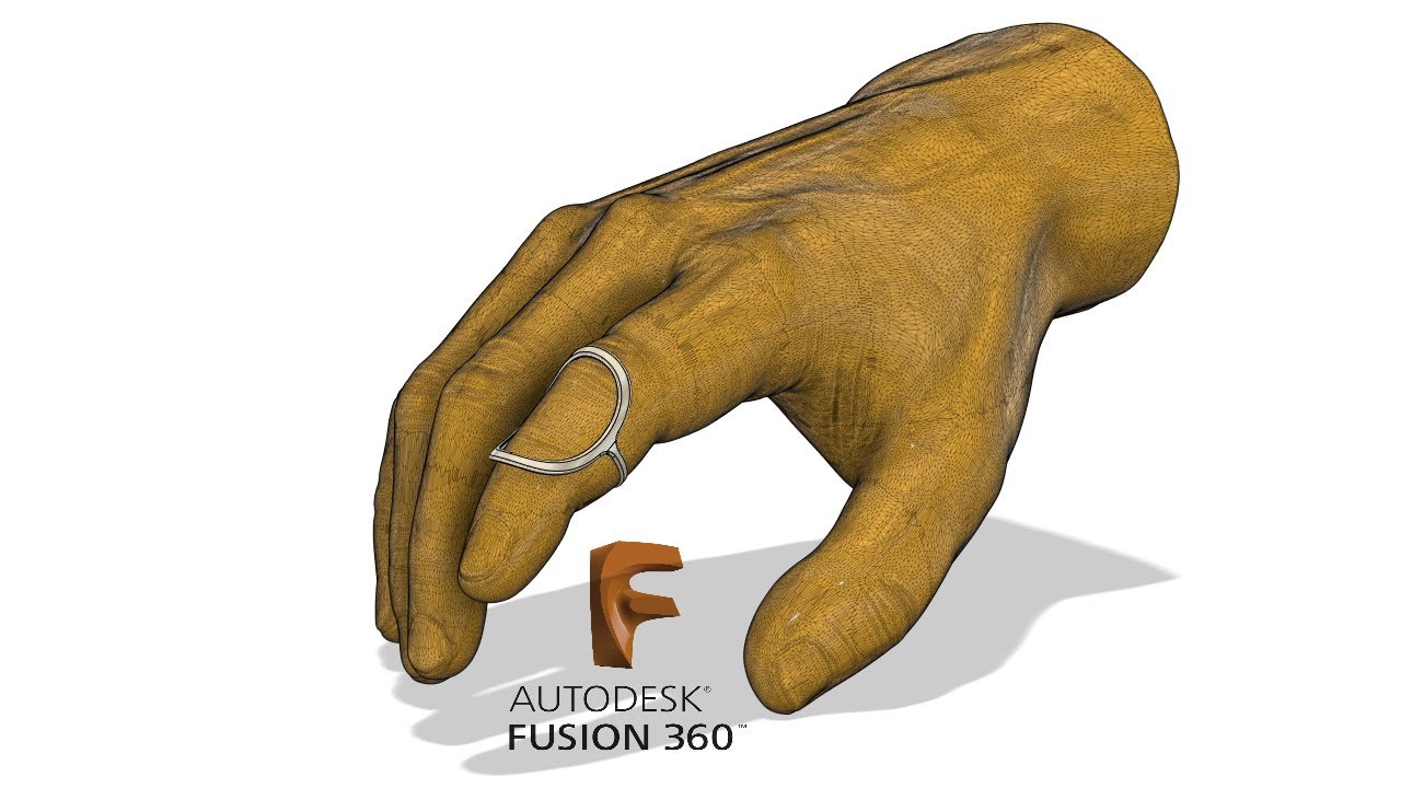 J.4. Кольцо за 3 минуты во Fusion 360 / Stylish ring in Fusion 360