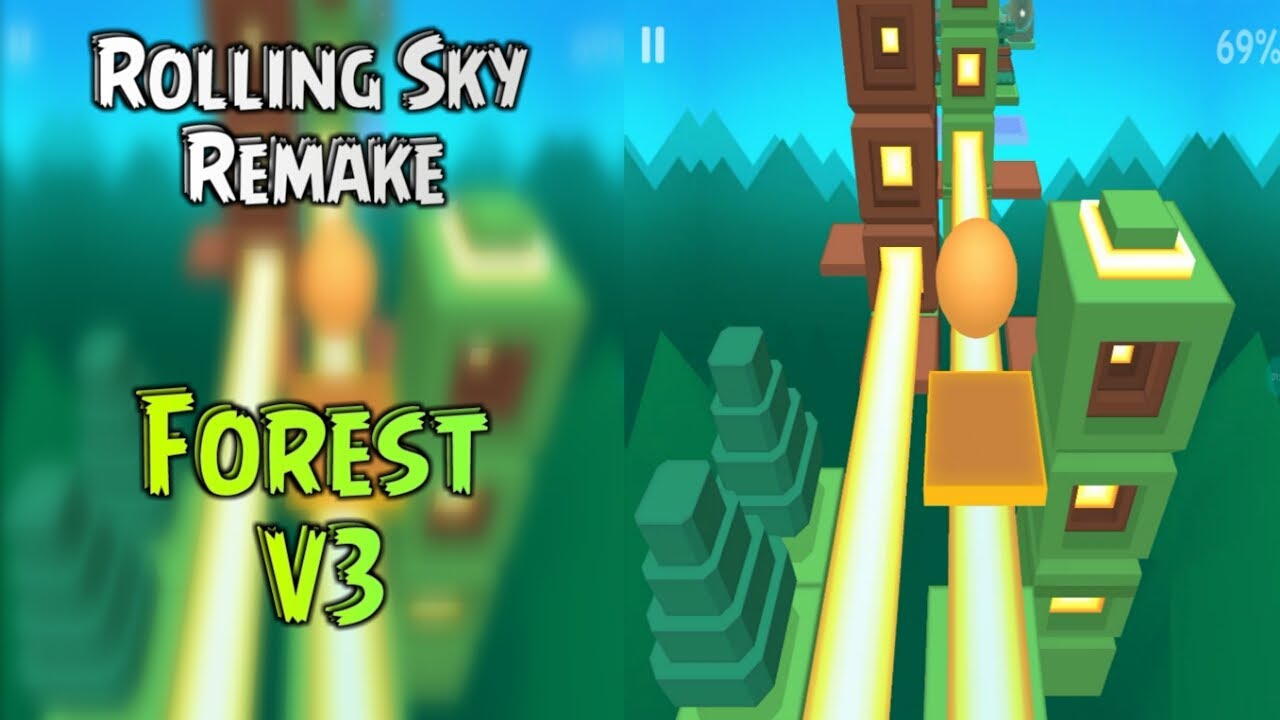 Rolling Sky Remake - Forest V3