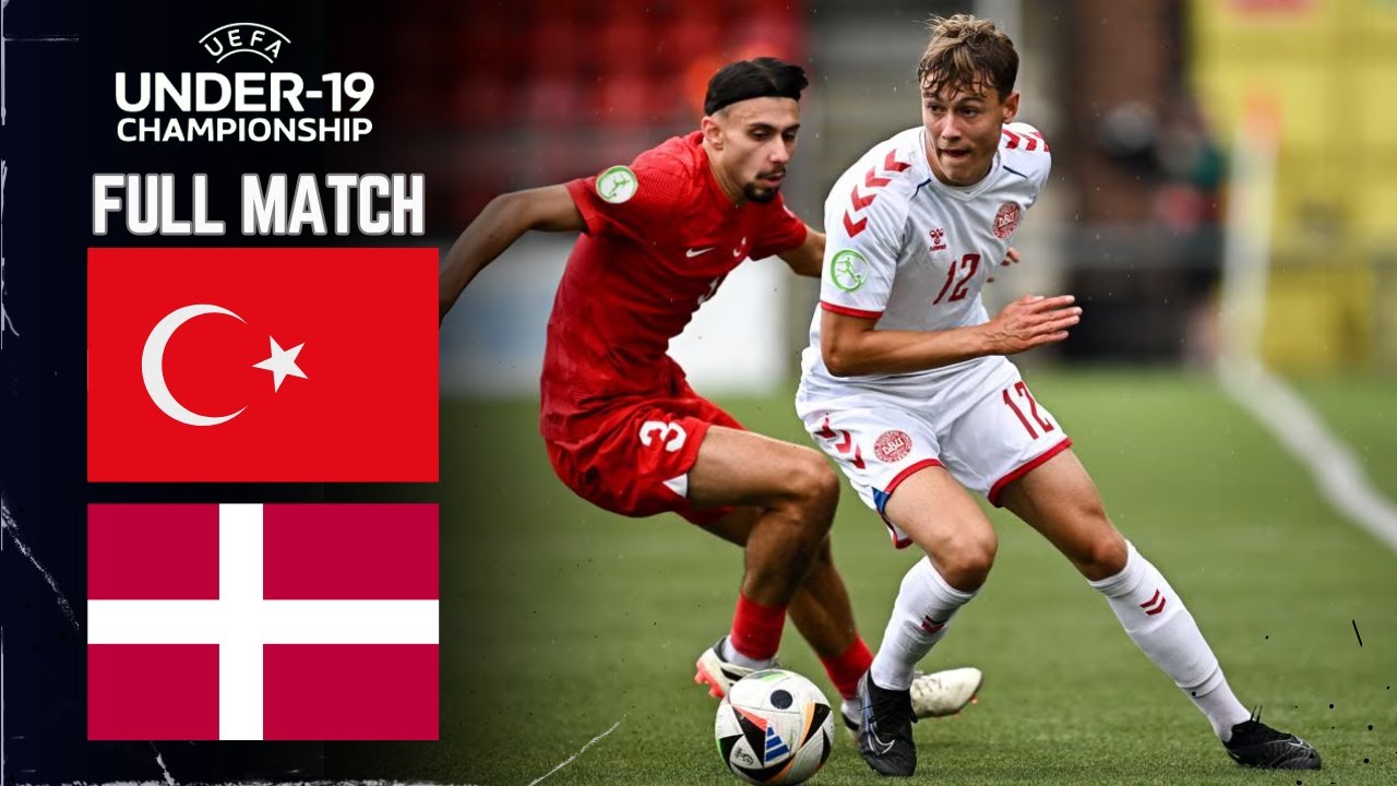 Türkiye vs Denmark | U19 Euro Championship Full Match | July 22, 2024