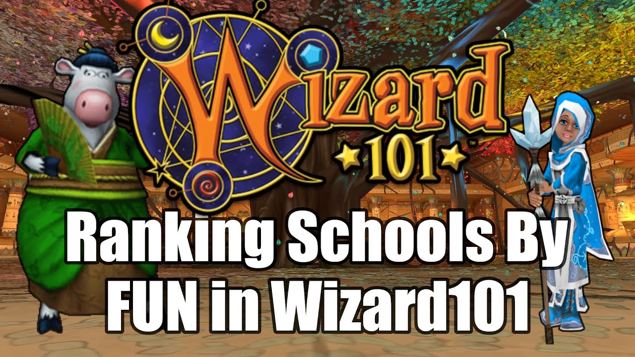 Рейтинг всех школ по уровню удовольствия в Wizard101