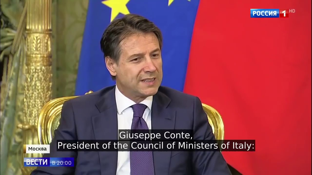 Conte incontra Putin