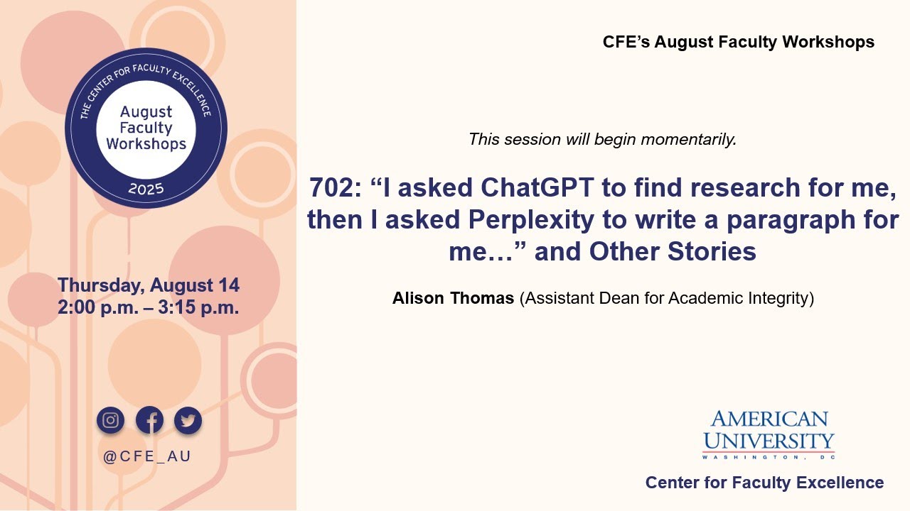 702: “I asked ChatGPT to find research for me, then I asked Perplexity to write a paragraph for me…”