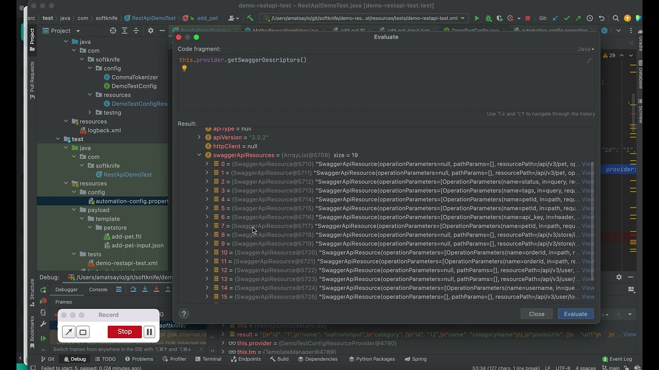 Simplifying API Test Automation with Dynamic Swagger Integration Java | TestNg | Swagger