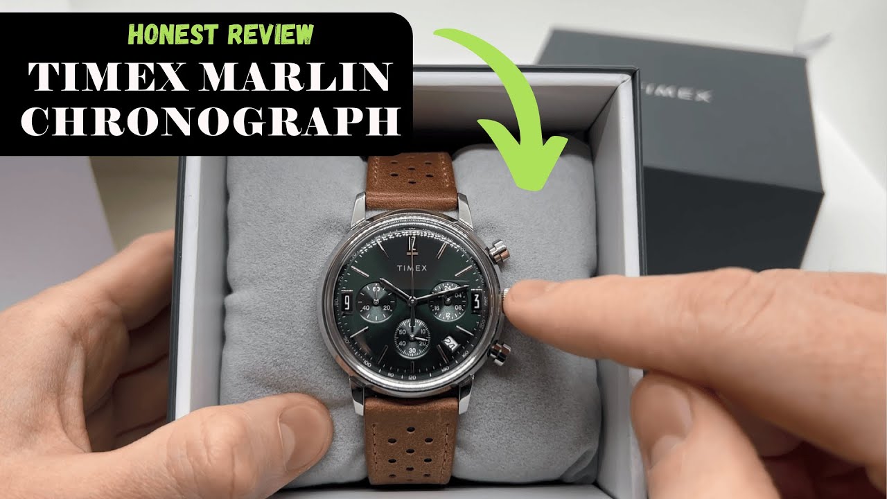 Timex Marlin Chronograph 40mm Unboxing, Impressions & Quick Review
