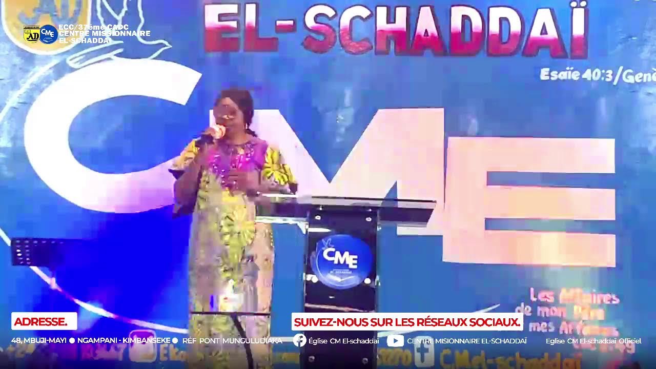 BIENVENUE AU CENTRE MISSIONNAIRE EL-SCHADDAÏ