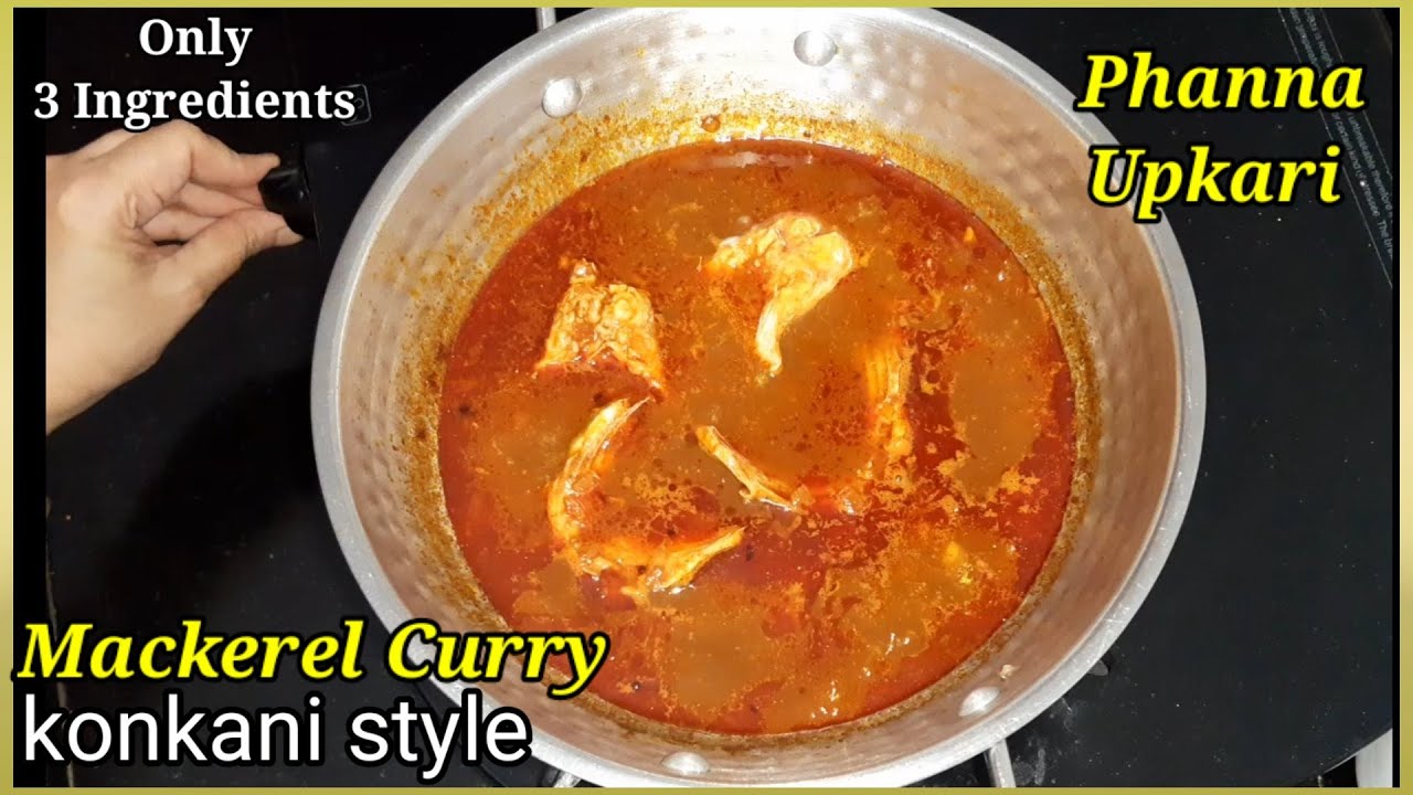 Raja Phanna Upkari ( GSB Konkani style) | Mackerel ( bangda) phanna upkari | Phanna Upkari recipe