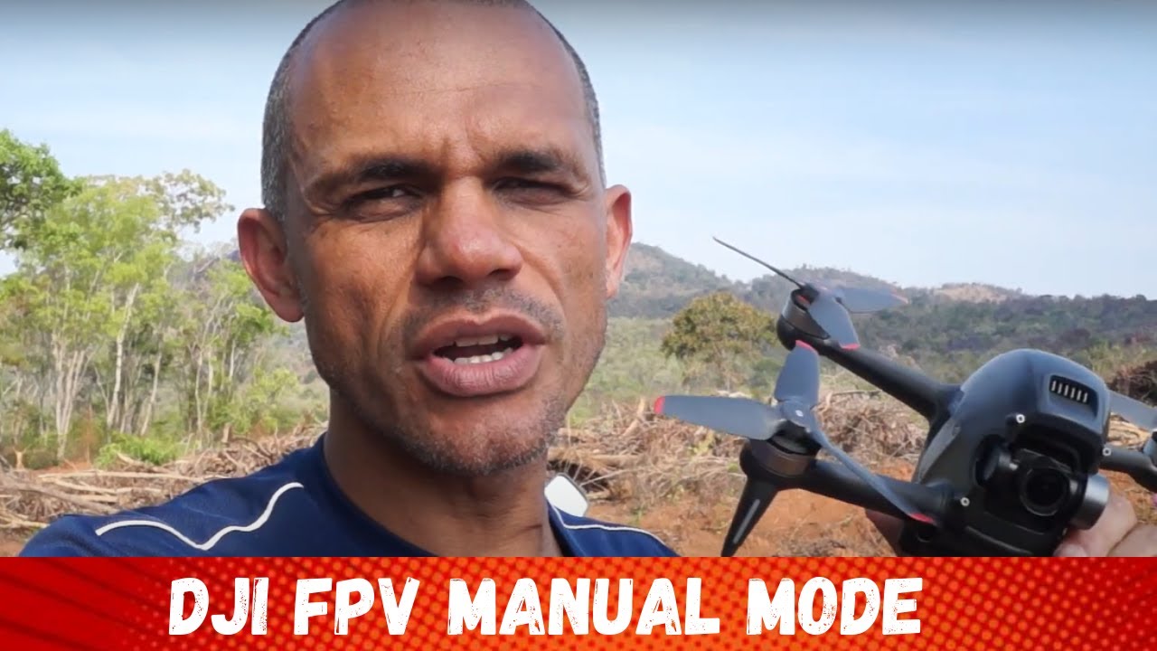 Drone Dji Fpv Modo Manual Acro Primeiro Voo e Ajustes