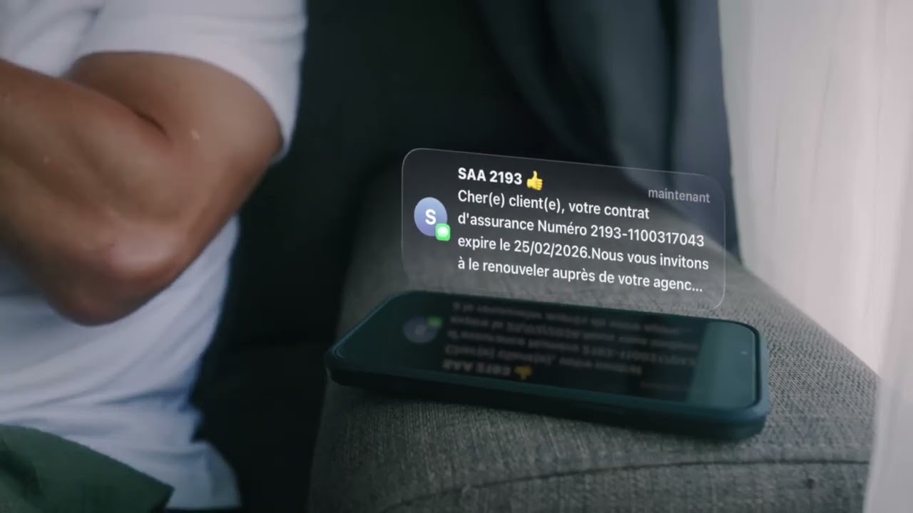 SMS rappel SAA 2193