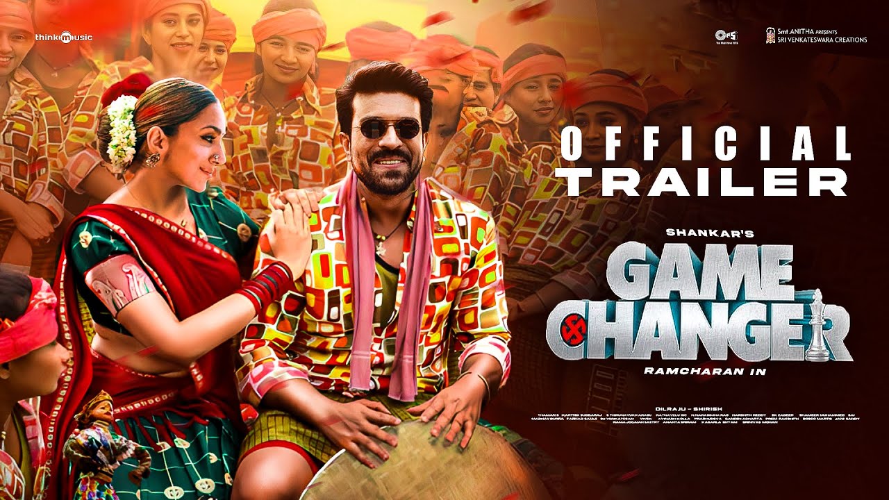 Game Changer Trailer | Ram Charan | Kiara Advani | Shankar | Dil Raju