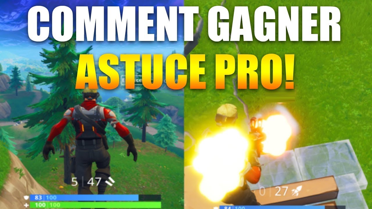 COMMENT GAGNER EN SOLO sur FORTNITE Battle Royale ! ASTUCE