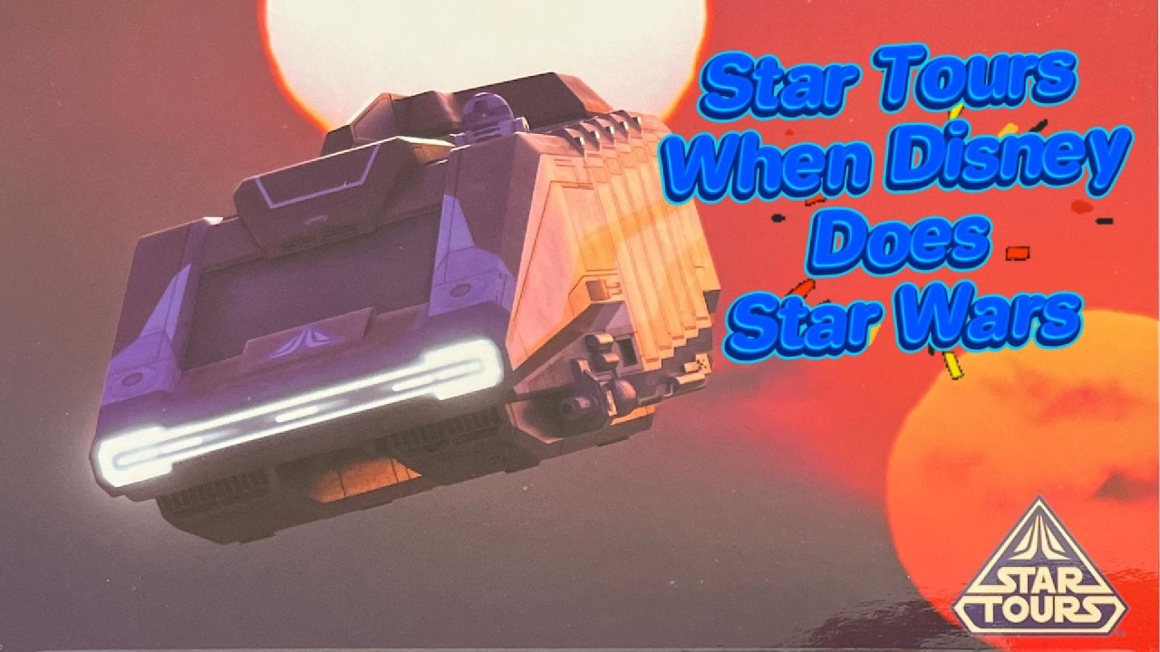 A Star Wars Postcard, Unboxing a Disneyland Special #postcard #philately #starwars #startours #wdw