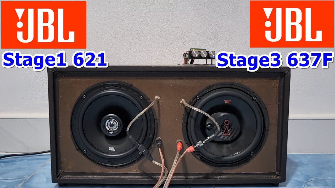Speaker review : รีวิว Speaker comparison JBL Stage1 621 vs JBL Stage3 637F