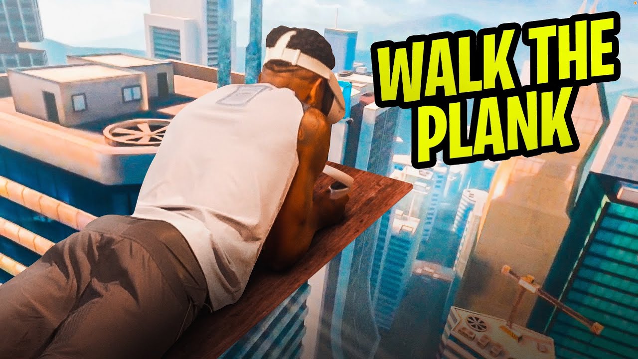 FUNNIEST EVER VR PLANK WALK WITH RICHARLISON AND EMERSON ROYAL