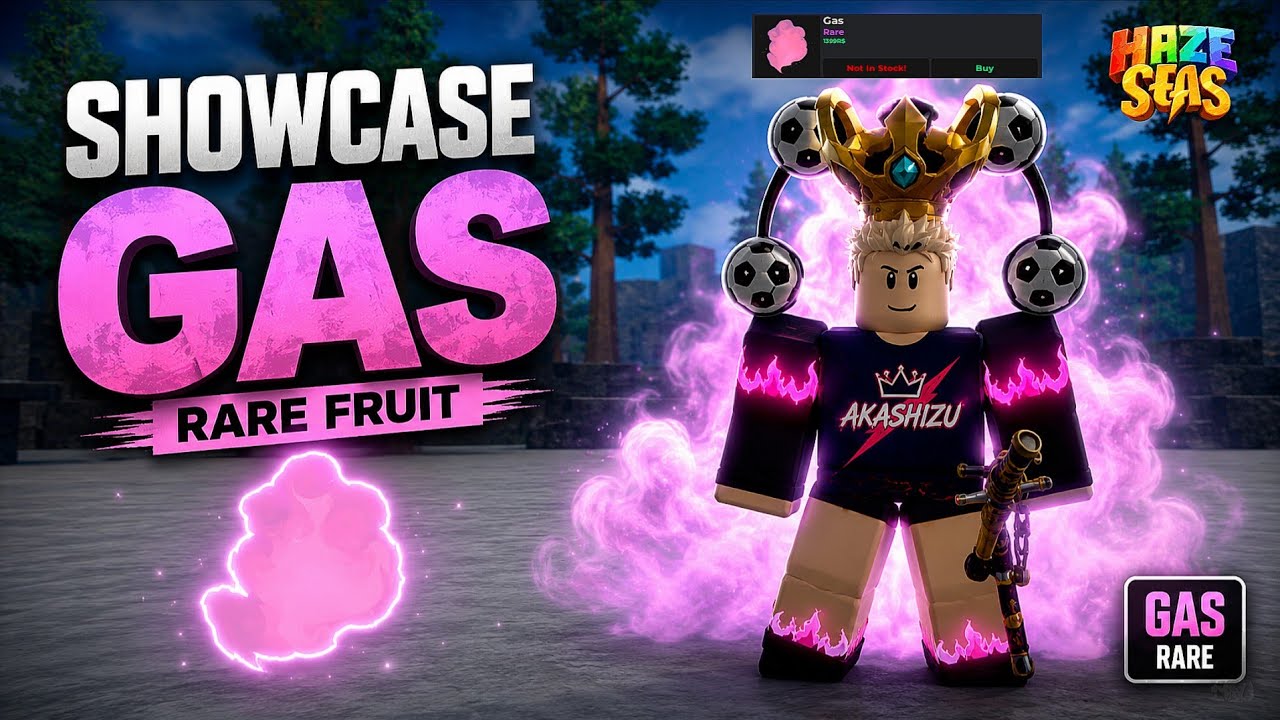 HAZE SEAS - SHOWCASE GAS RARE FRUIT !!! 