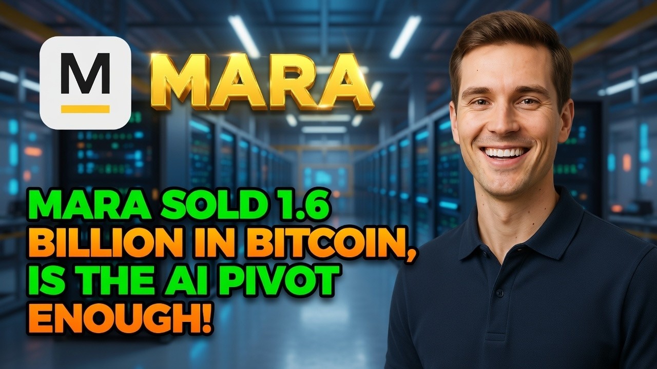MARA Sold 1.6 Billion in Bitcoin, Is the AI Pivot Enough! MARA Stock Analysis