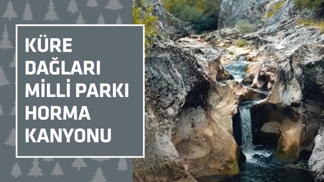 Küre Dağları Milli Parkı Horma Kanyonu