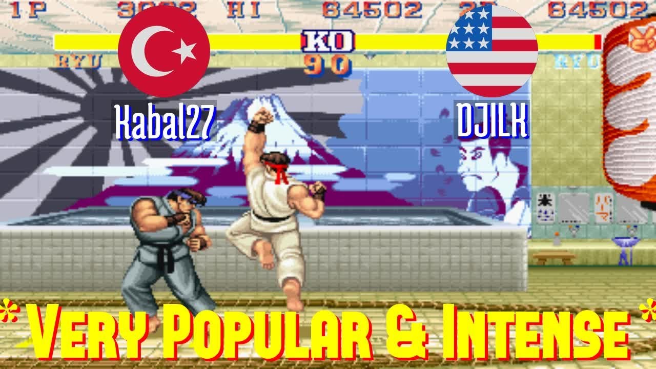 FT5 @sf2ce: Kabal27 (TR) vs DJILK (US) [Street Fighter II Champion Edition Fightcade] Apr 21