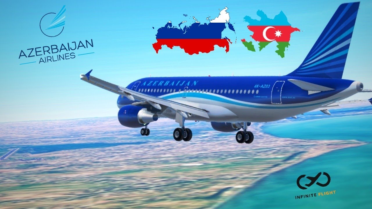 Infinite Flight | Moscow (DME) - Lankaran (LLK) | Azerbaijan A319