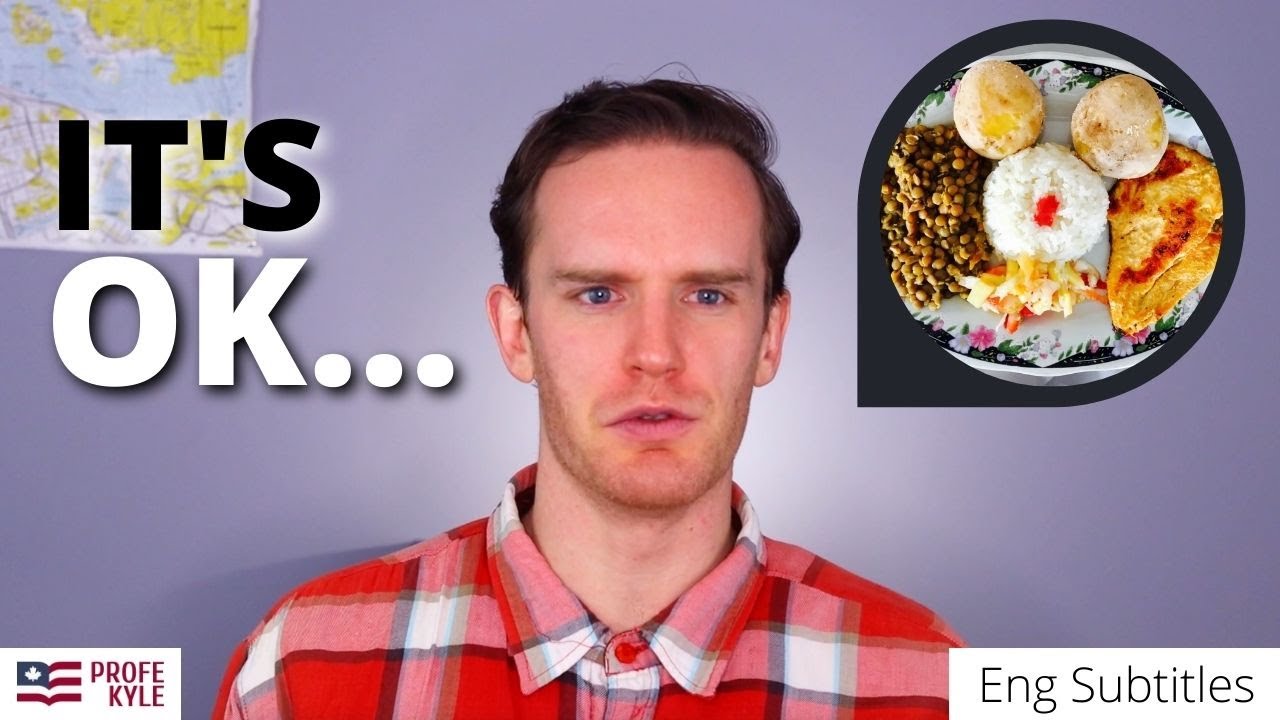 Why do Gringos think COLOMBIAN food is BORING? (Simple English) | Profe Kyle