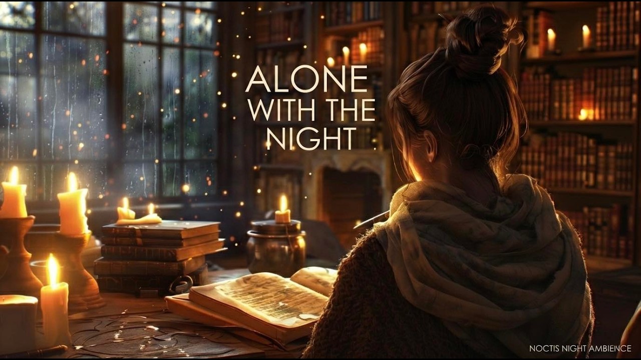 Solitude in the Stacks | Melancholic Female Whispers for Deep Focus & Quiet🕯️